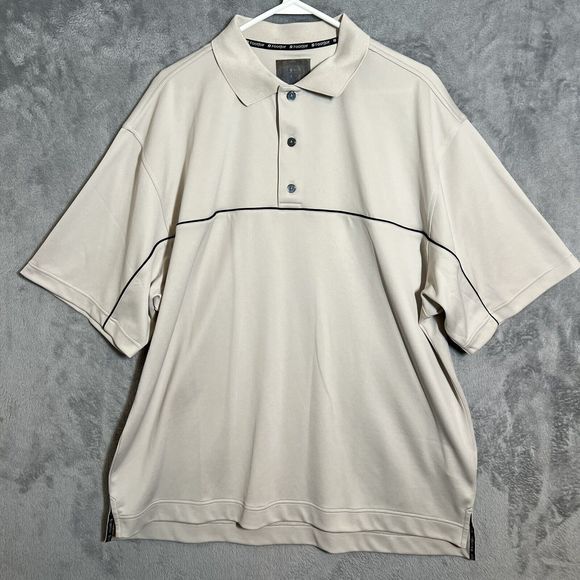 Footjoy FJ Mens Size XL Striped Stretch S/S Performance Golf Polo Shirt Lot of 2 - Picture 10 of 16